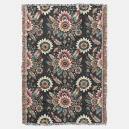 Manta Flores Bohemias Nocturnas