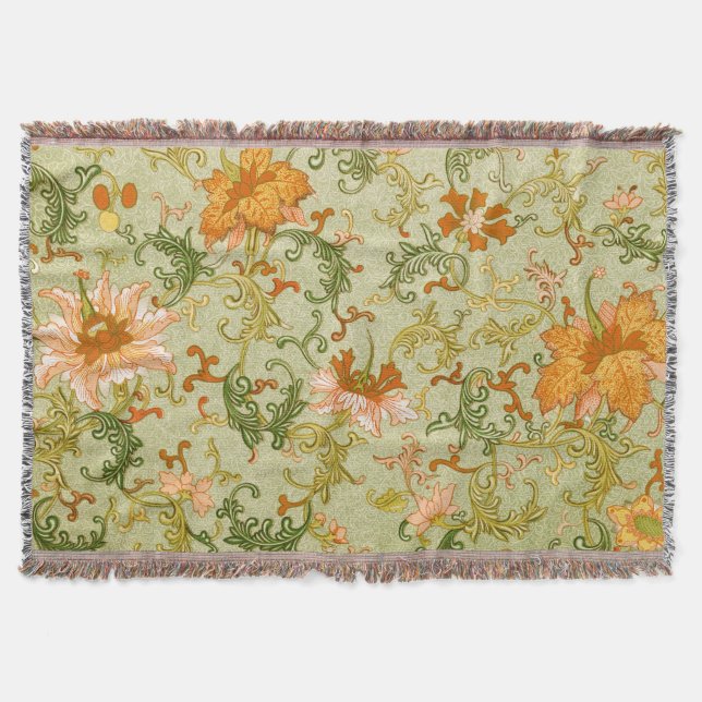 Manta Flores de adorno chino Jones (Anverso)