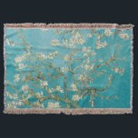 Manta Flores de almendros de PixDezines van gogh<br><div class="desc">Van Gogh Almond Blossoms.  Digitalmente realzado por PixDezines.Copyright © 2008-2016 PixDezines.com™ y PixDezines™ en zazzle.com. Todos los derechos reservados.   Todos los derechos reservados.</div>