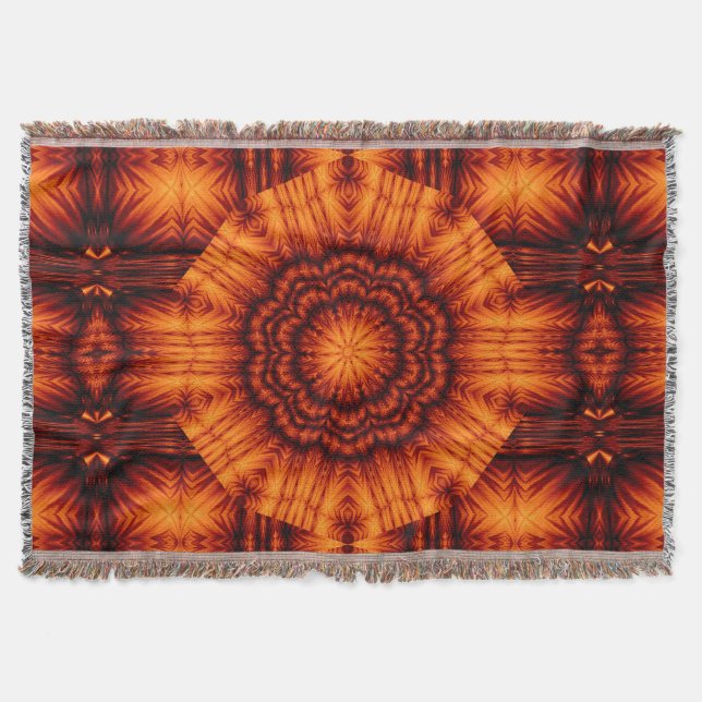 Manta Flores de fuego 271 (Anverso)