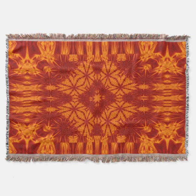 Manta Flores de fuego 278 (Anverso)