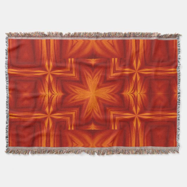 Manta Flores de fuego 282 (Anverso)