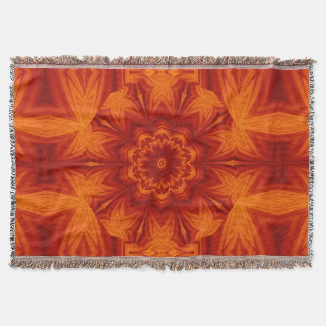 Manta Flores de fuego 283 (Anverso)