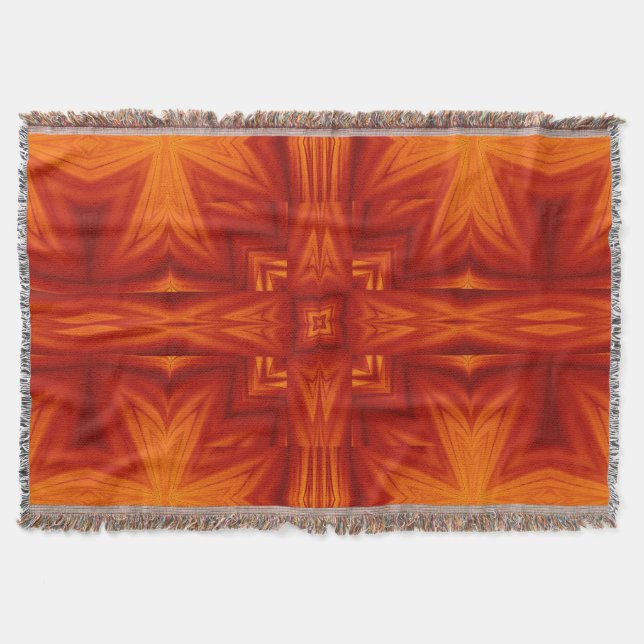 Manta Flores de fuego 285 (Anverso)