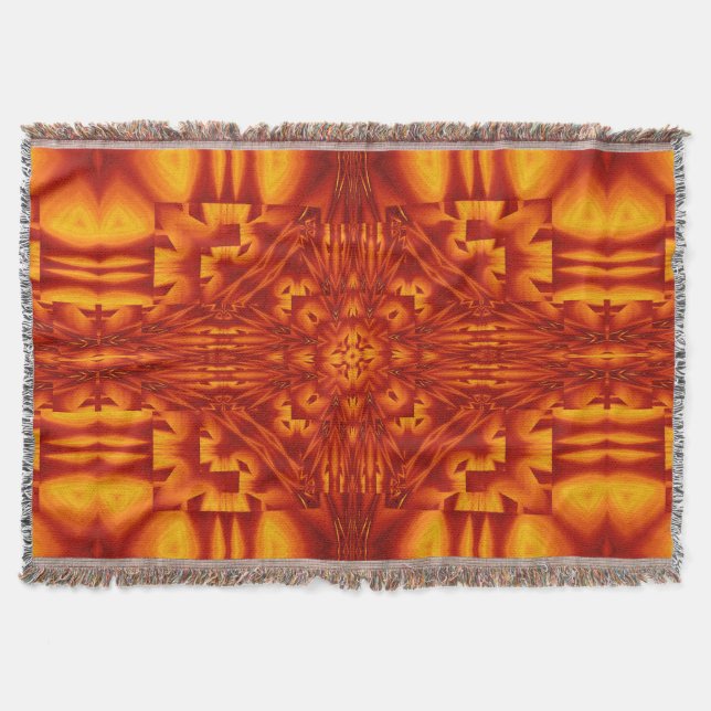 Manta Flores de fuego 290 (Anverso)