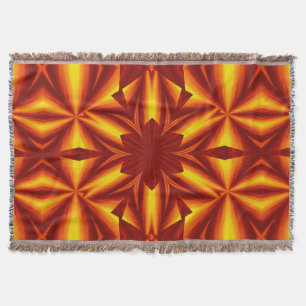 Manta Flores de fuego bohemias 25