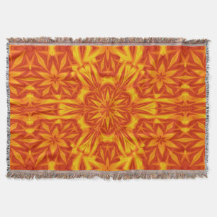 Manta Flores de fuego bohemias 32