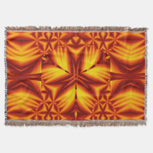 Manta Flores de fuego bohemias 34