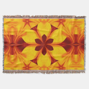 Manta Flores de fuego bohemias 45