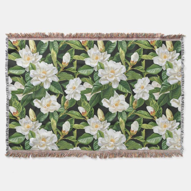 Manta Flores de Gardenia  (Anverso)