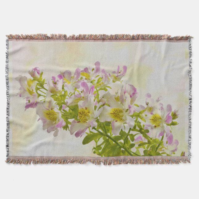 Manta Flores de mariposa (Anverso)