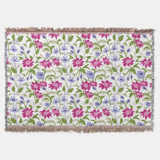 Manta Flores de primavera (Anverso)