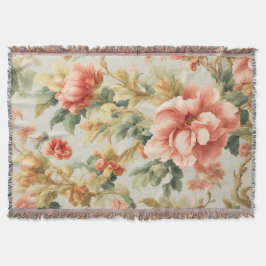 Manta Flores Exquisitas Y Sorprendentes, Hojas. Pintura