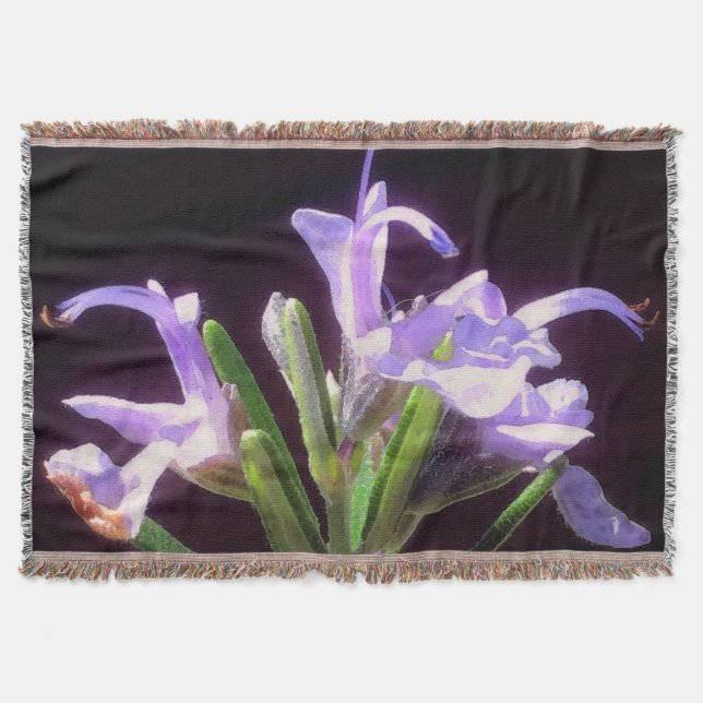 Manta Flores Rosemarias (Anverso)