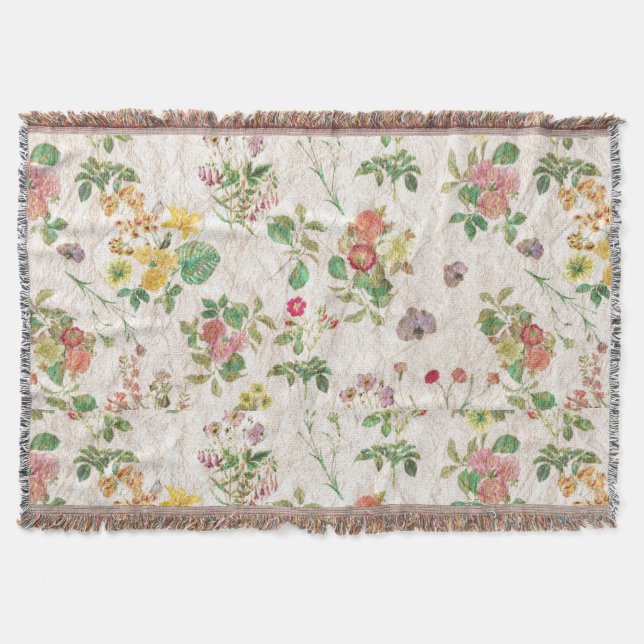 Manta Flores Vintage (Anverso)