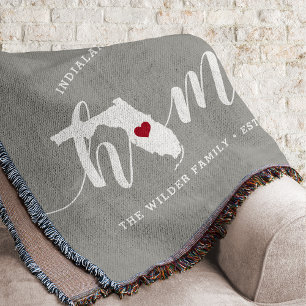 Manta Florida Estado de Origen Personalizado con Aspecto
