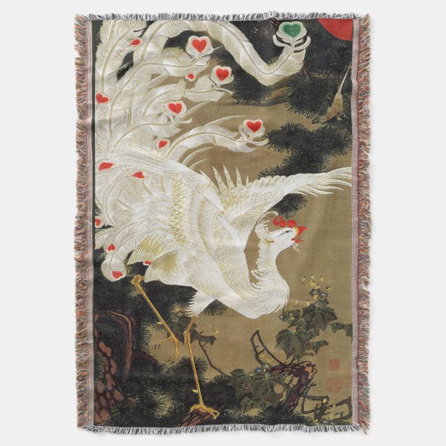 Manta FLYING LOVE PHOENIX,Feathers,Hearts Valentine Day (Frente vertical)