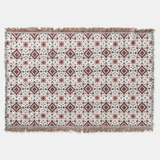 Manta Folk Diamond Cross Stitch Seamless Pattern