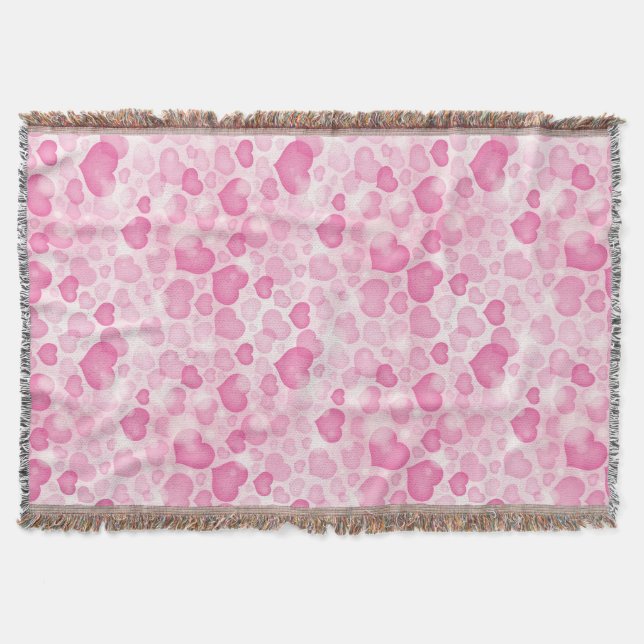 Manta Fondo con los corazones (Anverso)