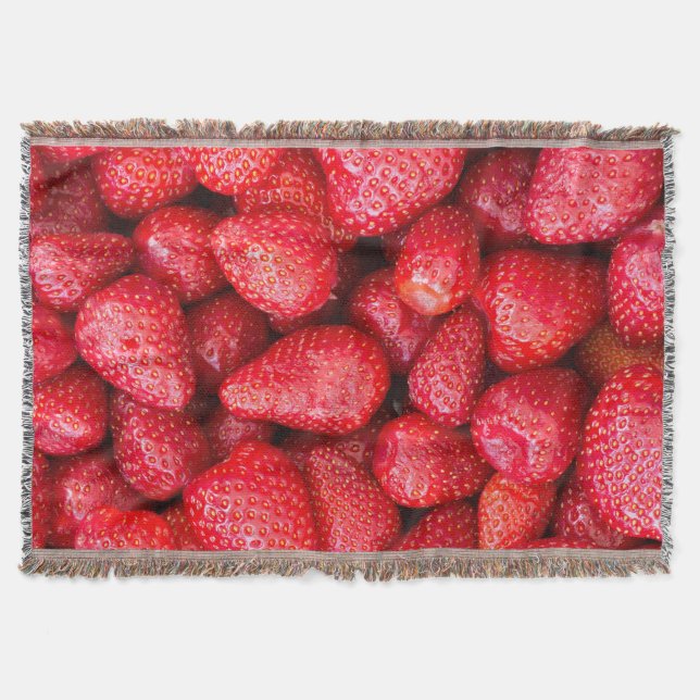 Manta Fondo de fresas (Anverso)