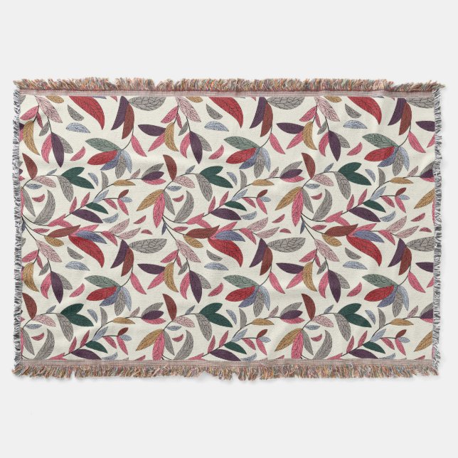 Manta Fondo floral (Anverso)