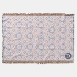 Manta forma circular patrón transparente