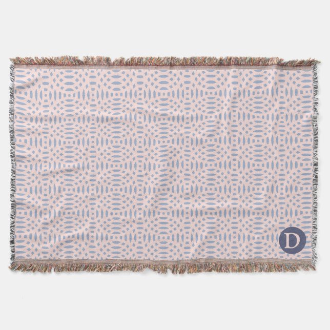 Manta forma circular patrón transparente (Anverso)