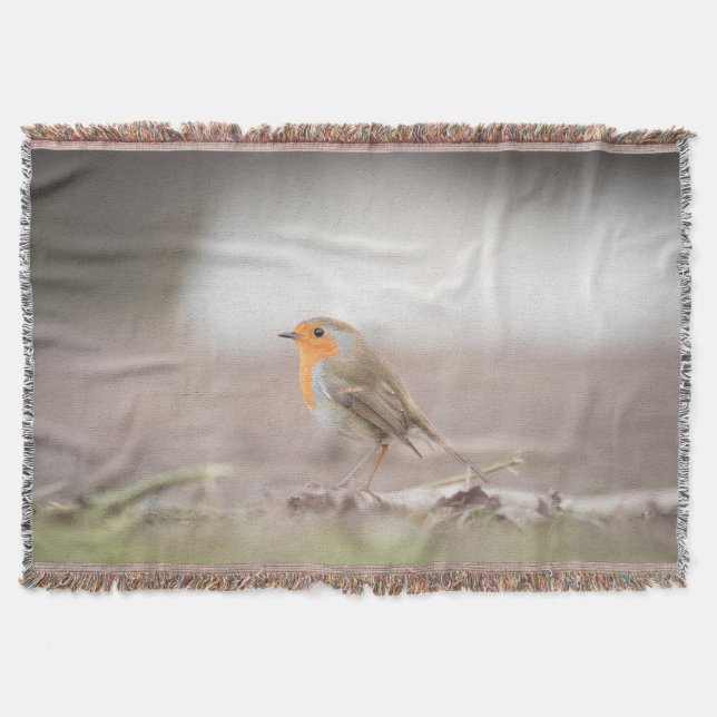Manta Foto de Robin Bird Nature (Anverso)