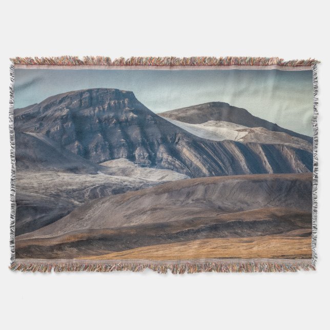 Manta Foto de Spitsbergen Landscape (Anverso)