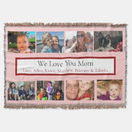Manta Fotos de familia personalizadas