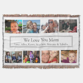 Manta Fotos de familia personalizadas