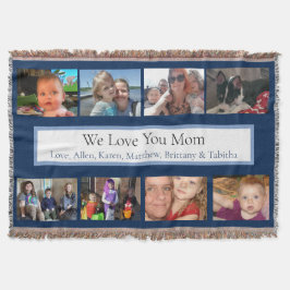 Manta Fotos de familia personalizadas