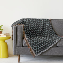 Manta Fractal Finesse Throw Blanket