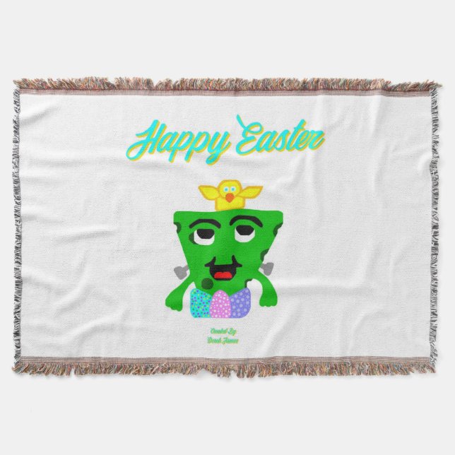 Manta FrankenCheese Easter Throw Blanket (Anverso)