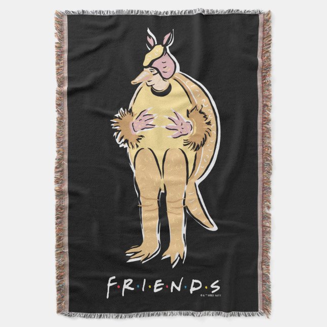 Manta FRIENDS™ | Armadillo Navideño (Frente vertical)