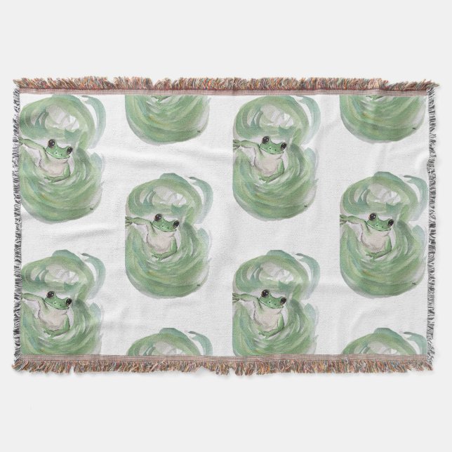 Manta Froggy del humor mágico de la rana (Anverso)