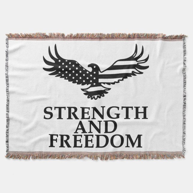 Manta Fuerza y libertad (Anverso)