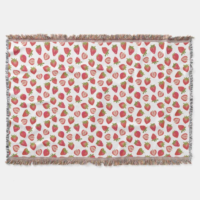 Manta Fun Summer Strawberry Pattern (Anverso)