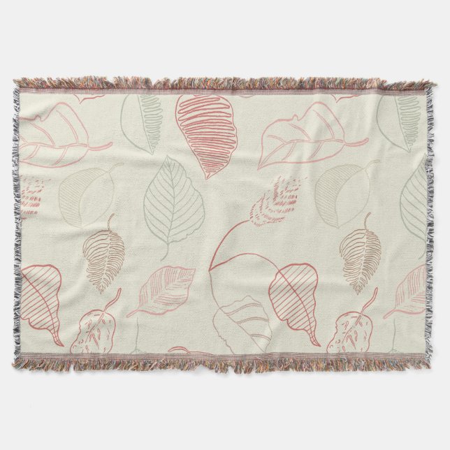 Manta Funda de fusión de follaje (Anverso)