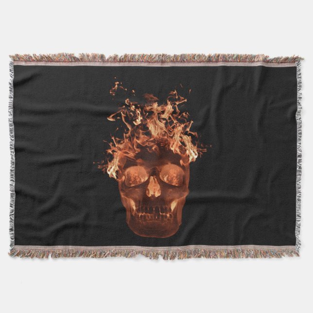 Manta Funda de lanzamiento de cráneo contra incendios de (Anverso)