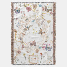 Funda de mariposa de oro Rosa