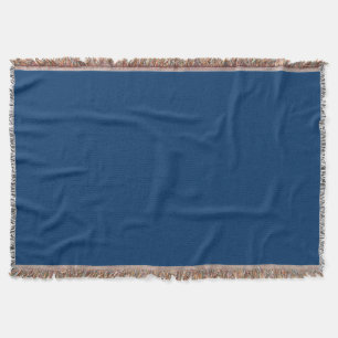 Manta Funda Throw Throw con tejado azul de medianoche -