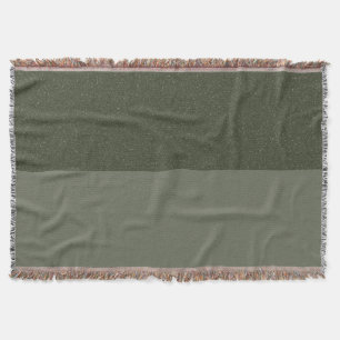 Manta Funda trenzada trenzada verde de dos tonos Moss -