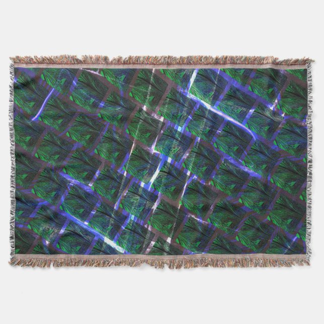 Manta Fundo de imagem verde solapa flutuando. (Anverso)