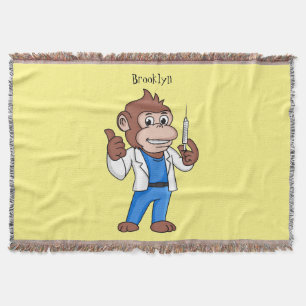 Manta Funny orangutan ape personalizado médica