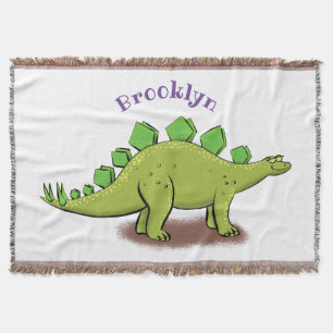 Manta Funny stegosaurus dinosaur personalizado