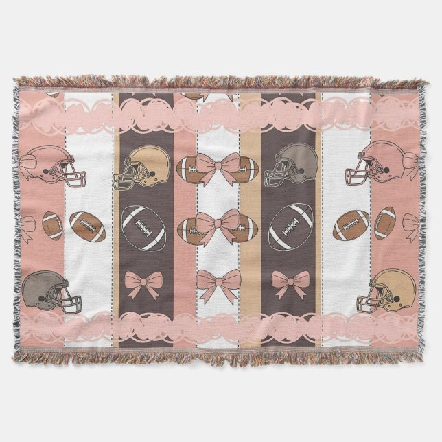 Manta Fútbol Coquette Arco Iris Patrón Leopardo (6) (Anverso)
