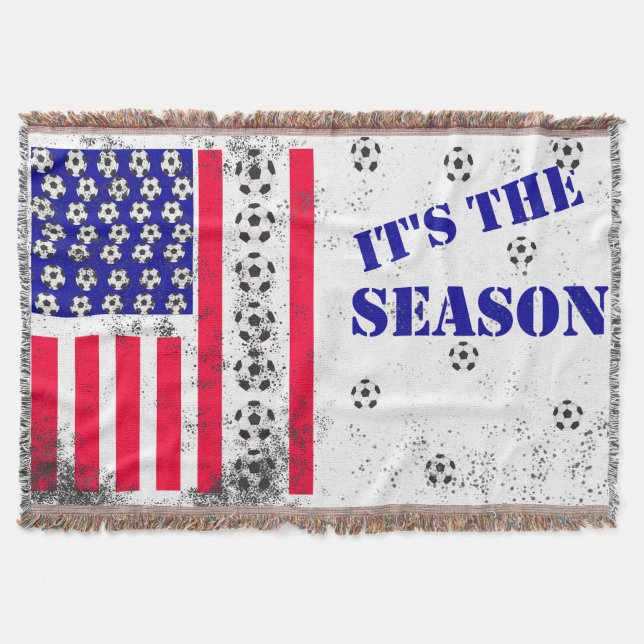 Manta Fútbol de Época Es la Temporada (Anverso)