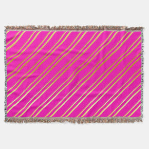 MANTA FUX GOLD STRIPTS ON PINK