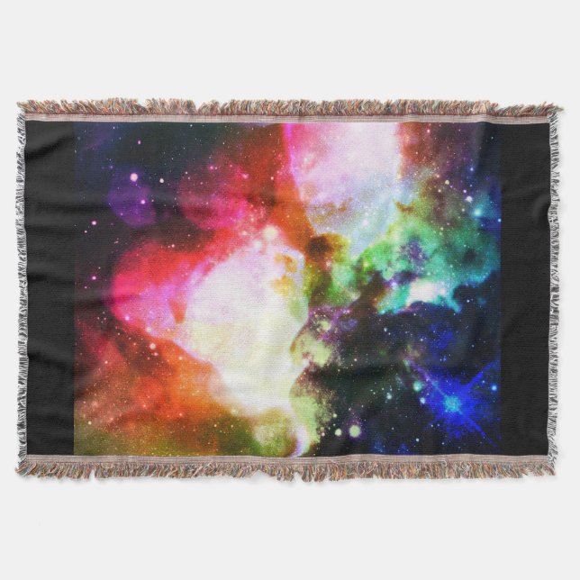 Manta Galaxia Nebulosa Arcoiris (Anverso)